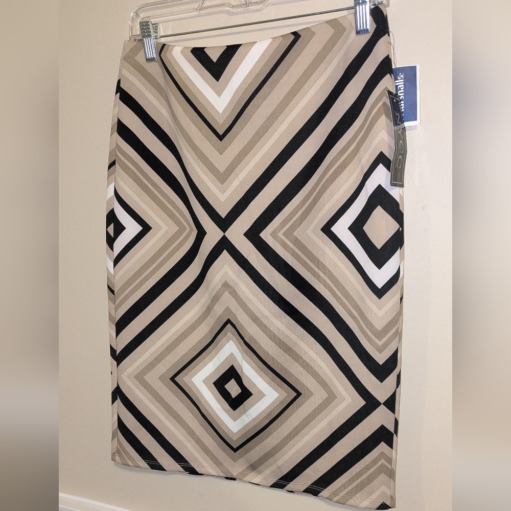 💥FINAL💥Chic Geometric Patterned Skirt - Picture 4 of 8